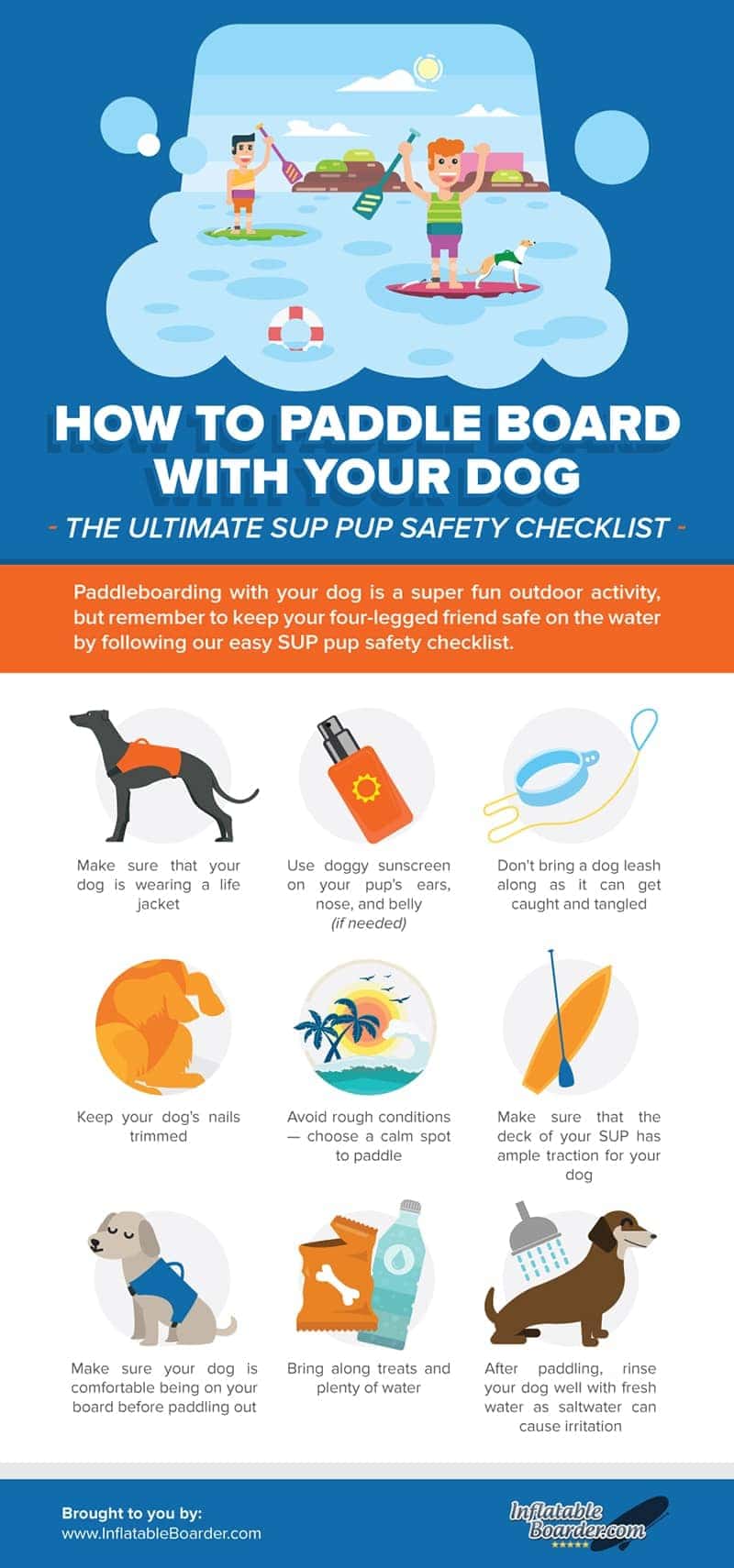 SUP Pup Safety Checklist