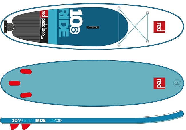 Red Paddle Co Ride 10'6" iSUP