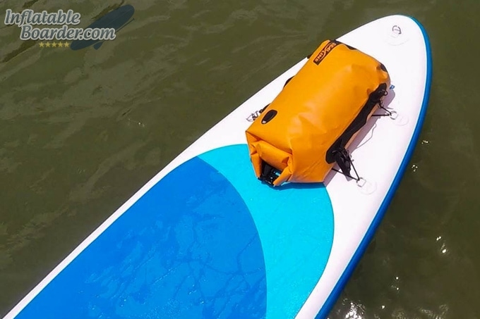 Lime 20-Liter SealLine Discovery Deck Waterproof Dry Bag with PurgeAir 