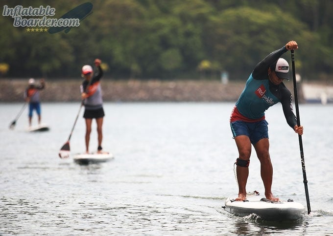 Paddle Board Race Training