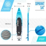Bluefin SUP Sprint Touring Board Details