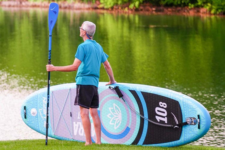 Bluefin Aura Fit inflatable paddle board review