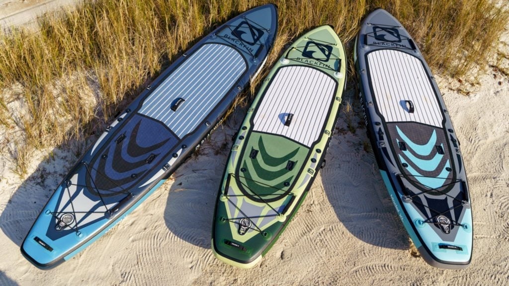 2021 Blackfin SUP Launch includes Model X, Model XL, and Model V