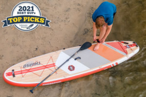 Thurso Watrwalker 126 inflatable paddle board review - Top Pick award winner