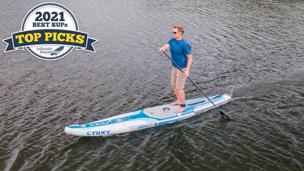 NIXY Manhattan G4 inflatable paddle board review - 2021 racing SUP top pick