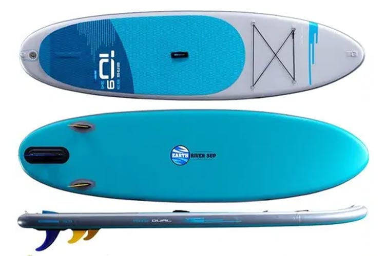 Earth River Skylake 10'9 S3 Aqua Grey inflatable paddle board review