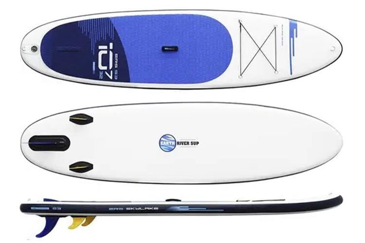 Earth River Skylake 10'7 S3 Blue inflatable paddle board review
