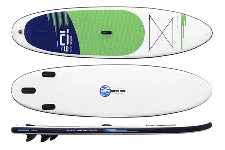 Earth River Skylake 10'9 S3 Green inflatable paddle board review