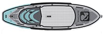 2021 Blackfin Model X inflatable paddle board