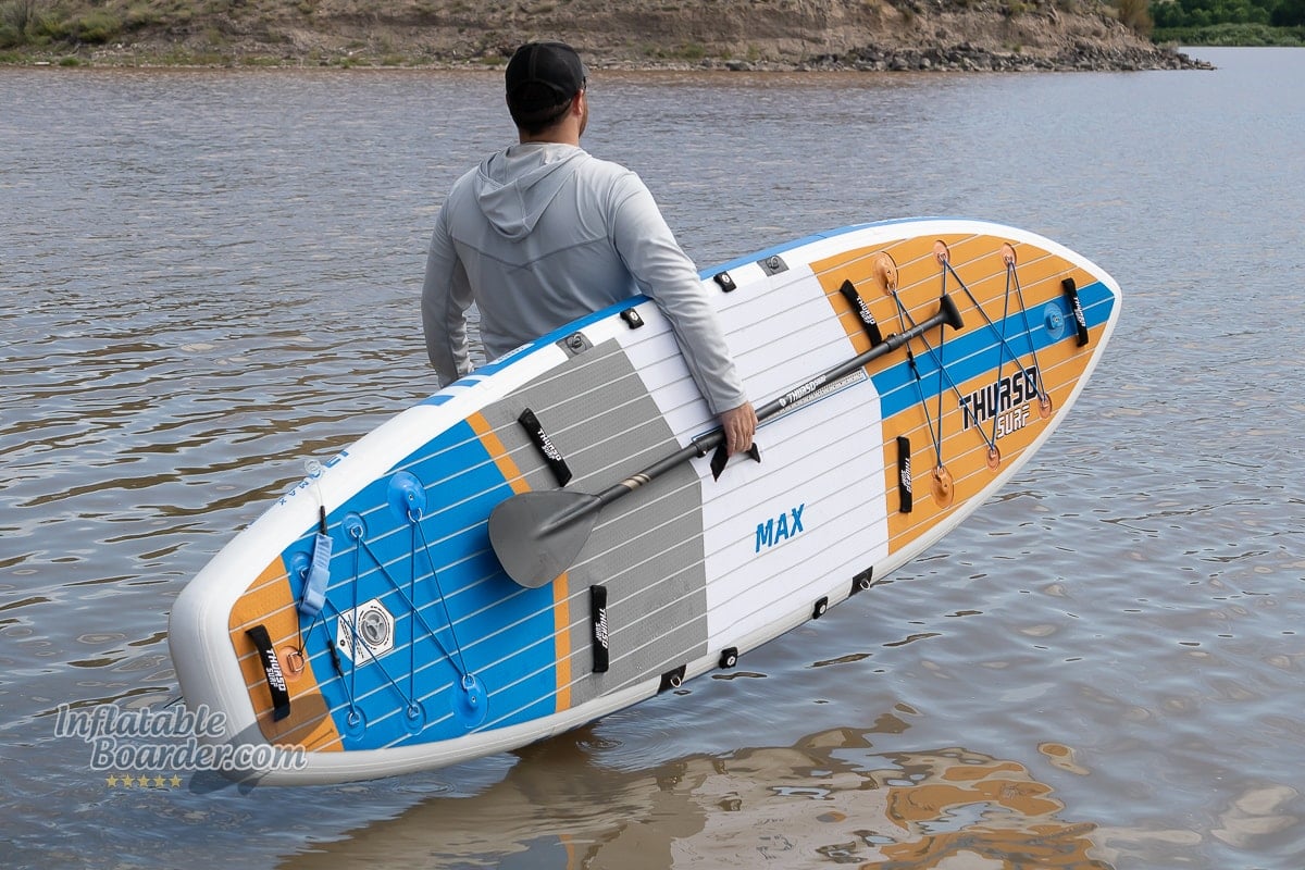 Thurso Max Multi Purpose best iSUP for heavy paddlers