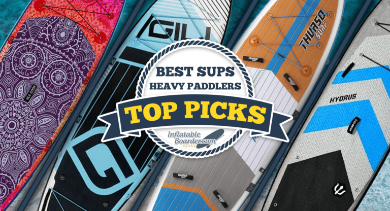 Best Paddleboards for Heavy Paddlers (Big Guys and Gals) | 2022