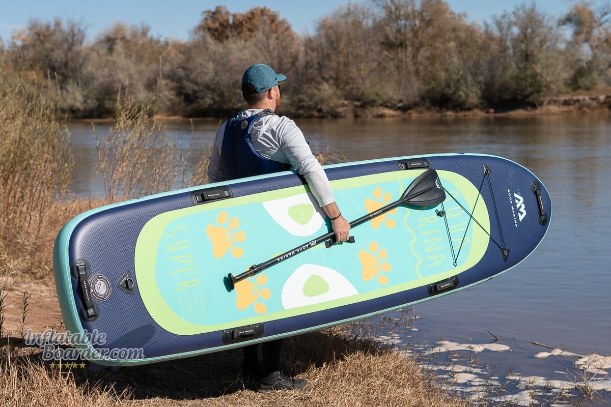 Aqua Marina SuperTrip 12’2” Multi-Person Inflatable SUP Review 2022