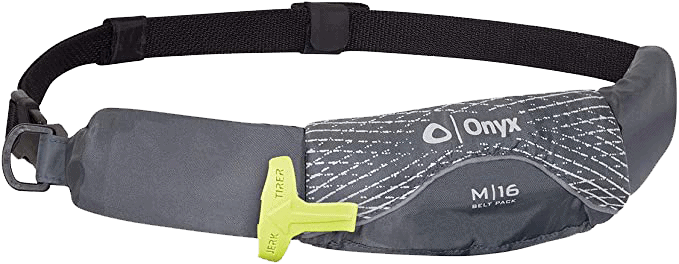 Onyx M-16: Best Inflatable Belt Pack PFD