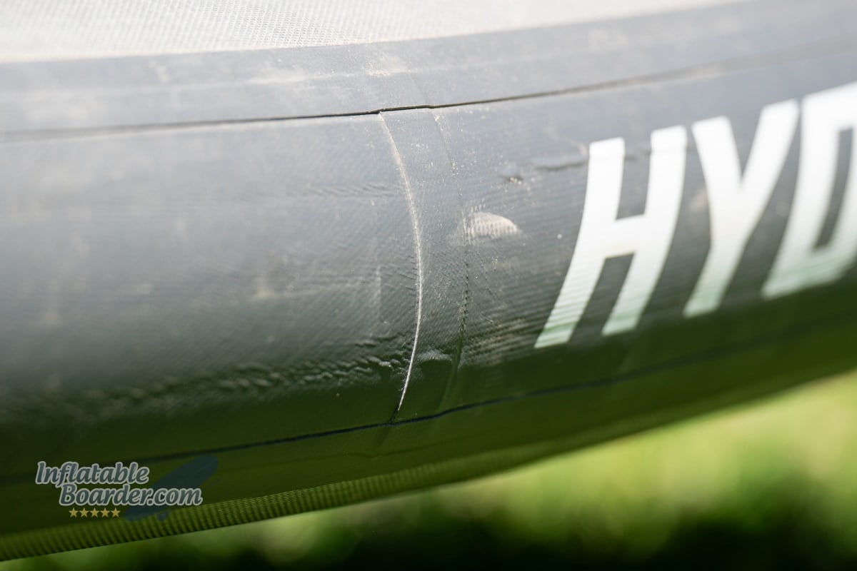 Hydrus Joyride XL rail construction