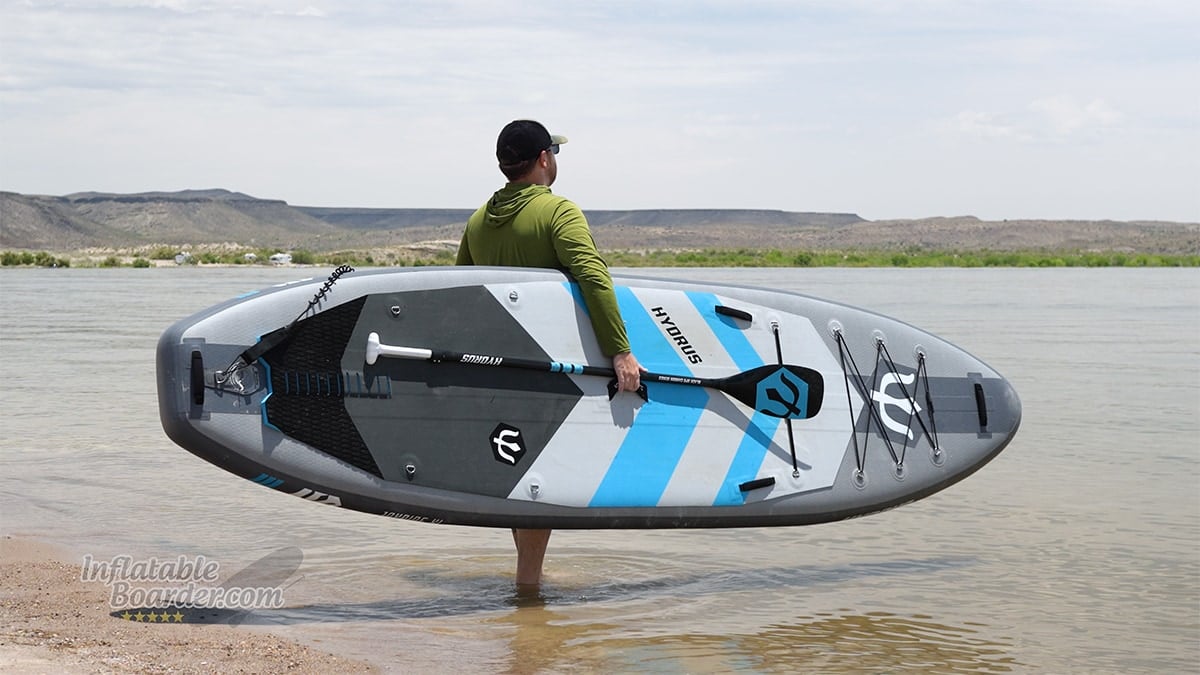 Hydrus Joyride XL best iSUP for heavy paddlers