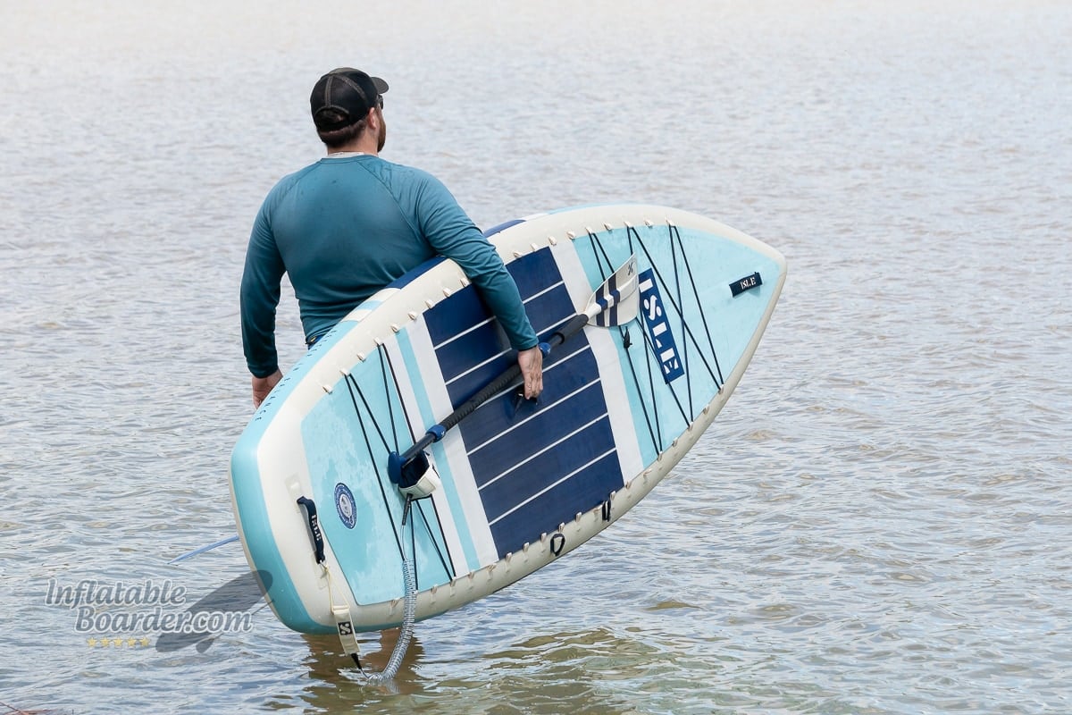 Isle Switch best iSUP for heavy paddlers