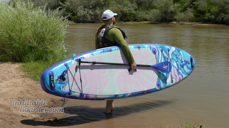 Sea Gods Elemental Wave ULF Inflatable SUP Review | 2023