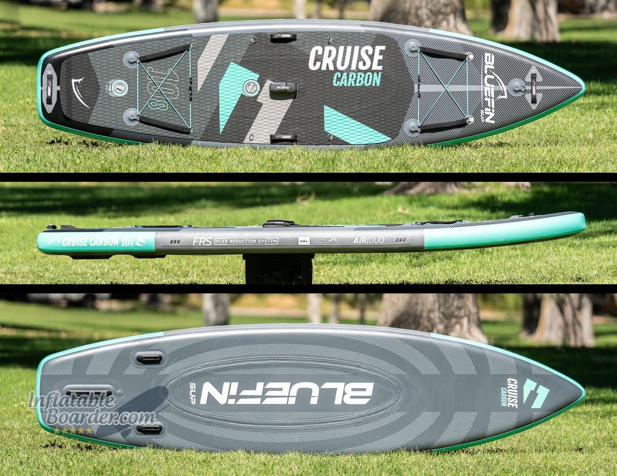 Bluefin Cruise Carbon 10'8'' dimensions and profile