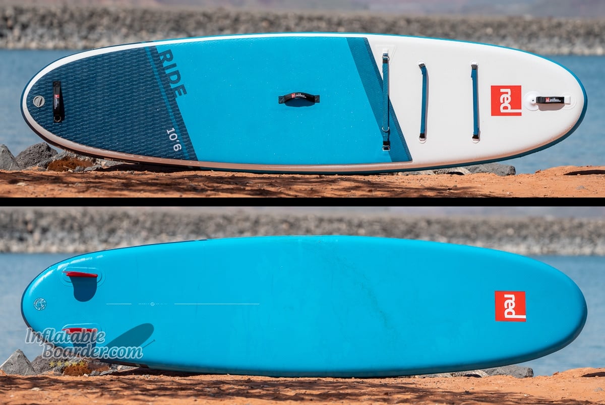 Red 10'6'' Ride MSL board size and shape