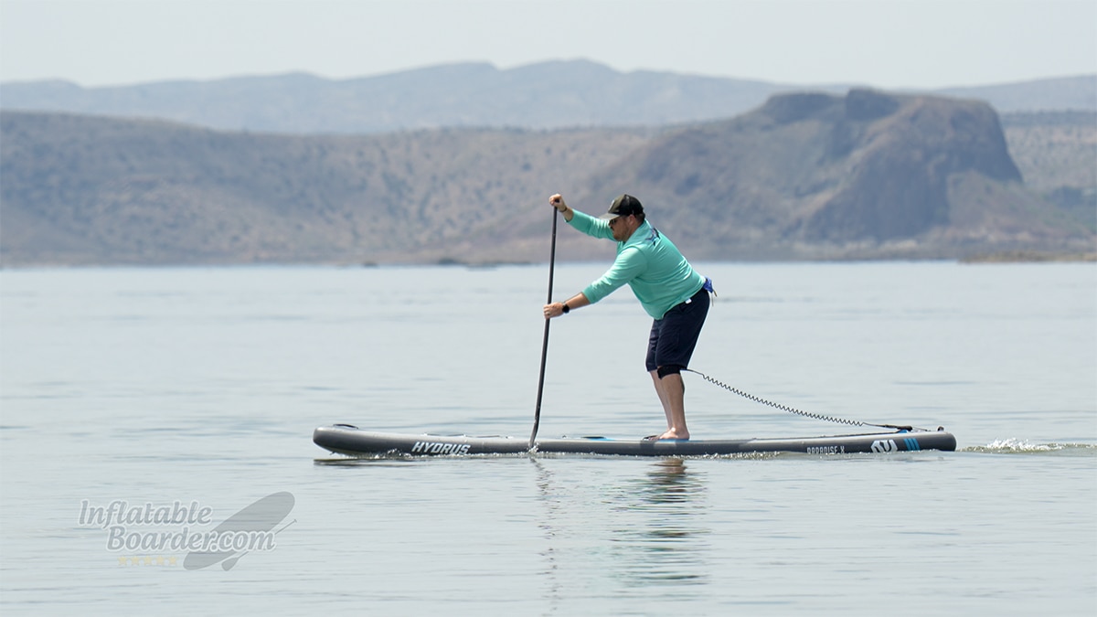 SUP length directly impacts top speed