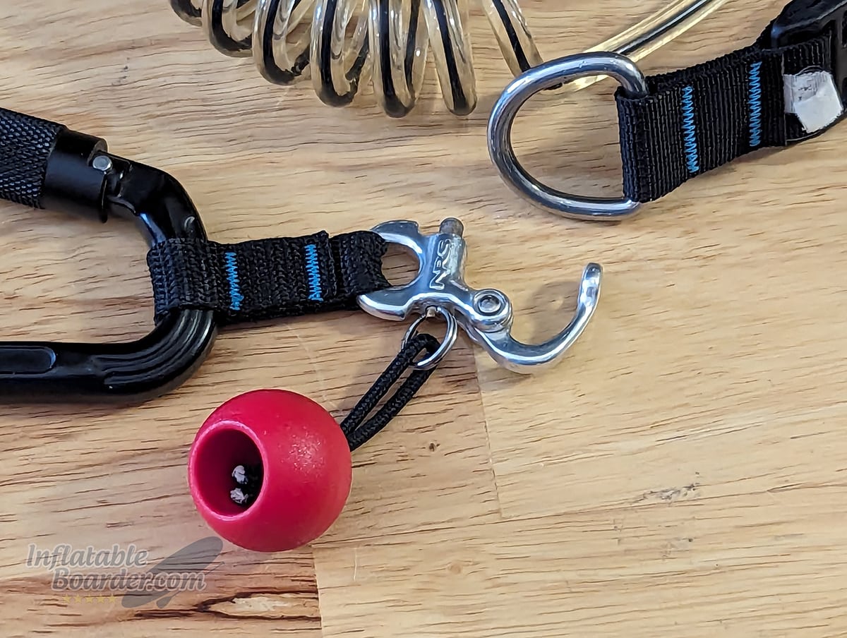 Open quick release shackle