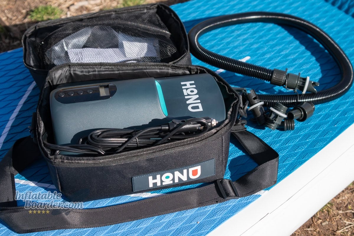 Honu electric paddle board pump