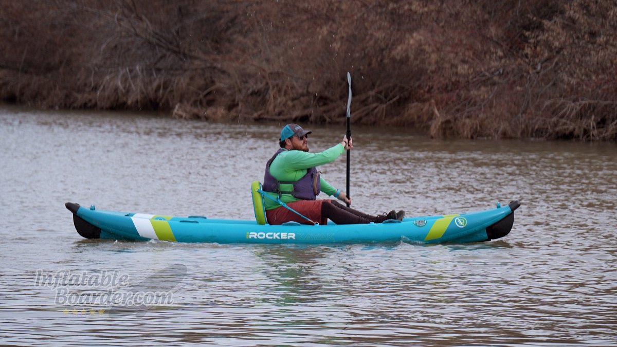 iRocker Inflatable Kayak rigidity