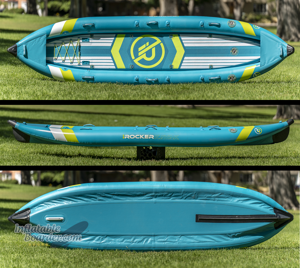 iRocker Inflatable Kayak shape