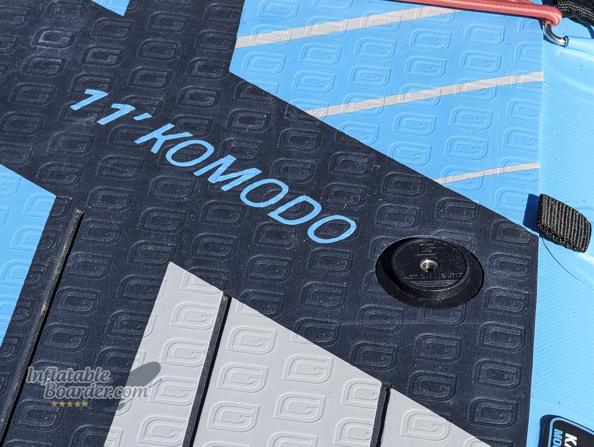 Gili Komodo 11' iSUP threaded accessory mount