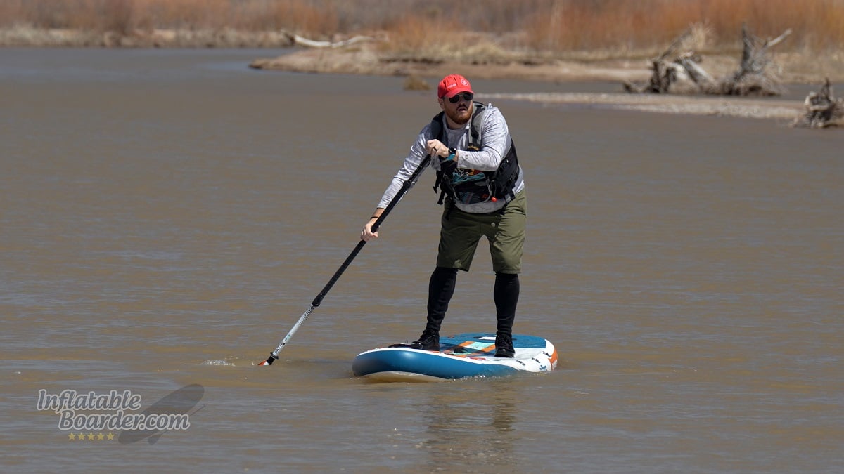 Bote EasyRider 10’4 Review Turning and Tracking