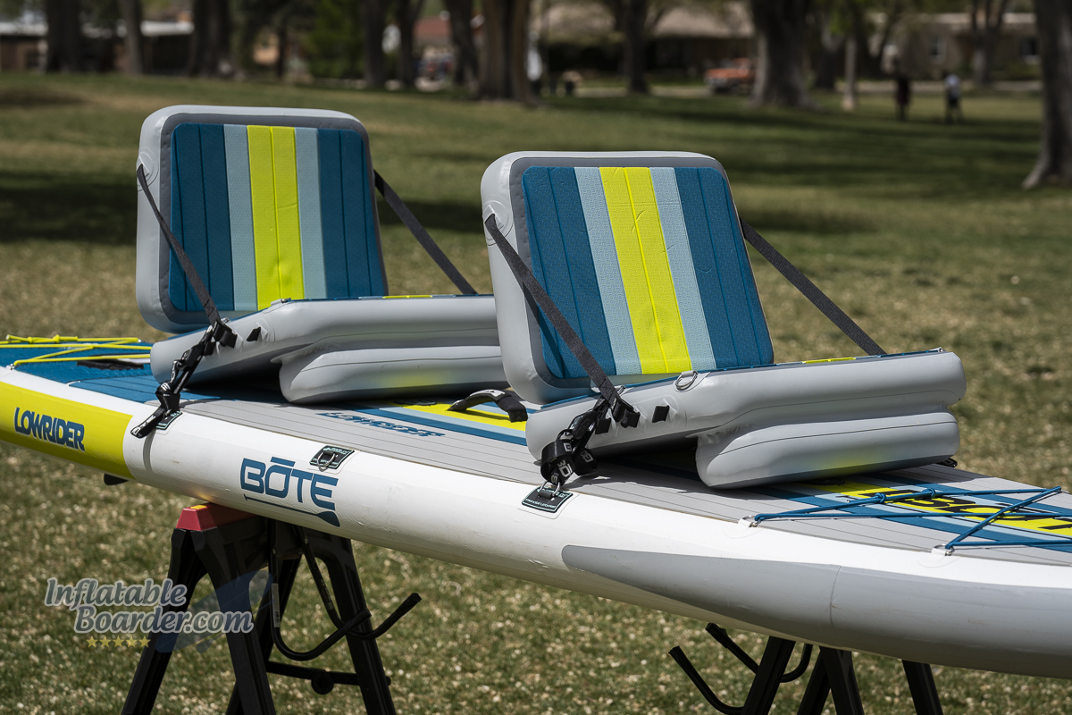 Bote LowRider 11'6 kayak seats
