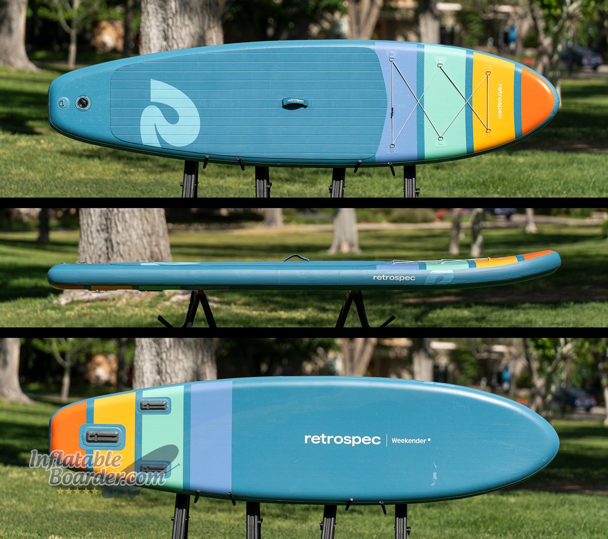 Retrospec Weekender 10'6 size and shape