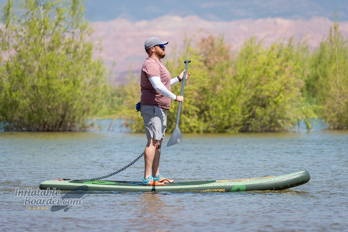 Retrospec Weekender 10'6 some flex while standing