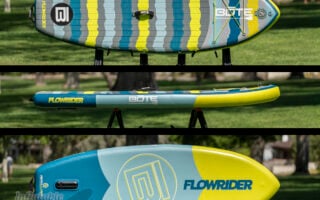 Bote FlowRider Aero 8' Kids iSUP size and shape
