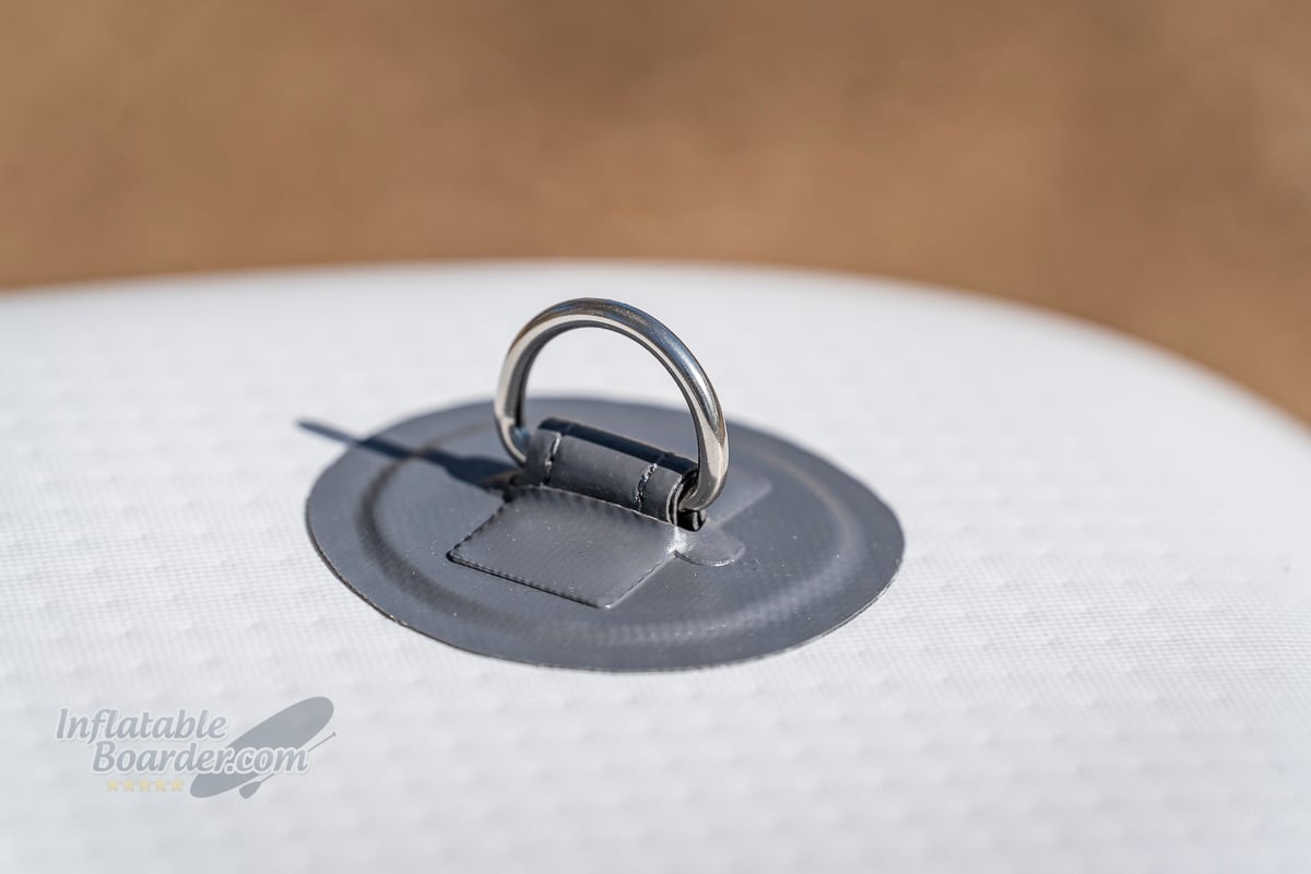Glide Angler Core Backwater iSUP review - anchor d-ring