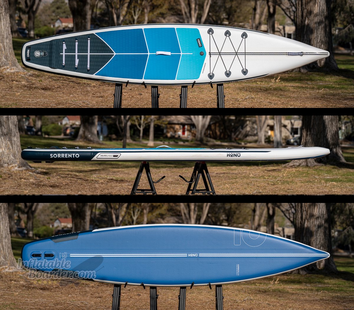 Honu Sorrento 12'6 iSUP review - shape