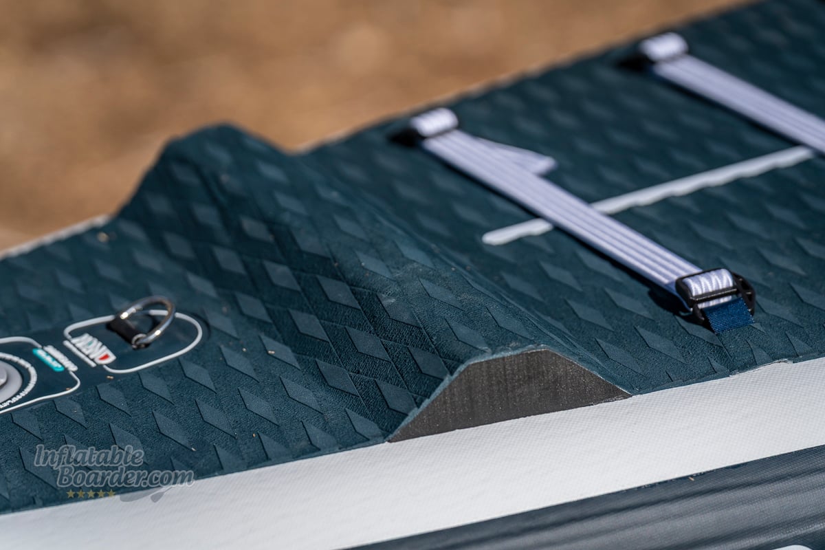 Honu Sorrento 12'6 iSUP review - kick pad