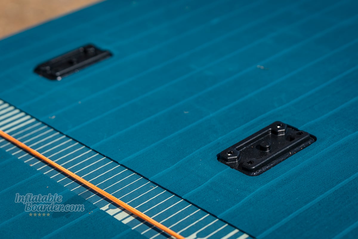 Retrospec June Fishing iSUP review - Scotty mounts