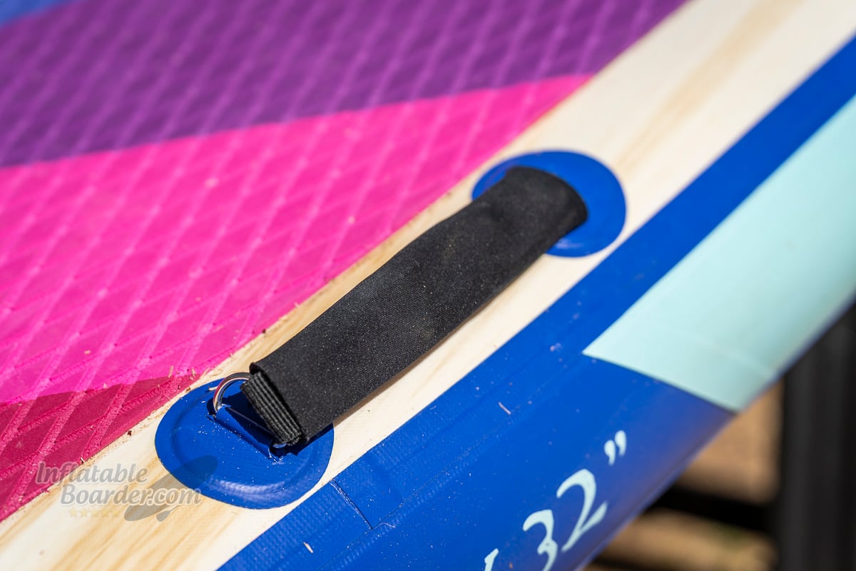 Sea Gods Carta Marina CX iSUP Review - passenger handle