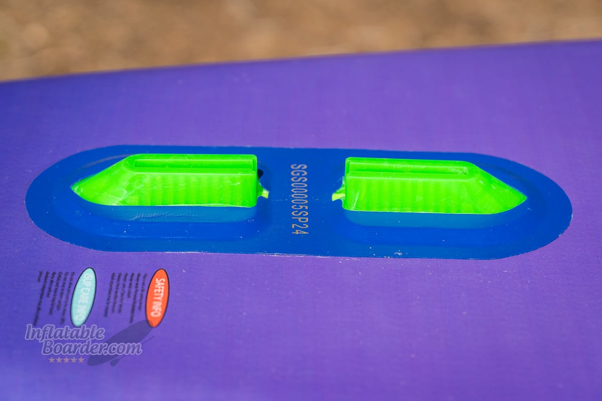 Sea Gods Carta Marina CX iSUP Review - fin box