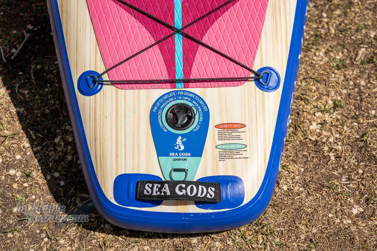 Sea Gods Carta Marina CX iSUP Review - tail
