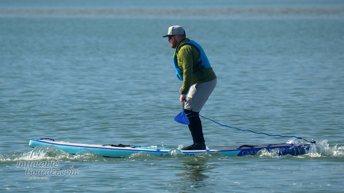Sea Gods Carta Marina CX iSUP Review - bounce test