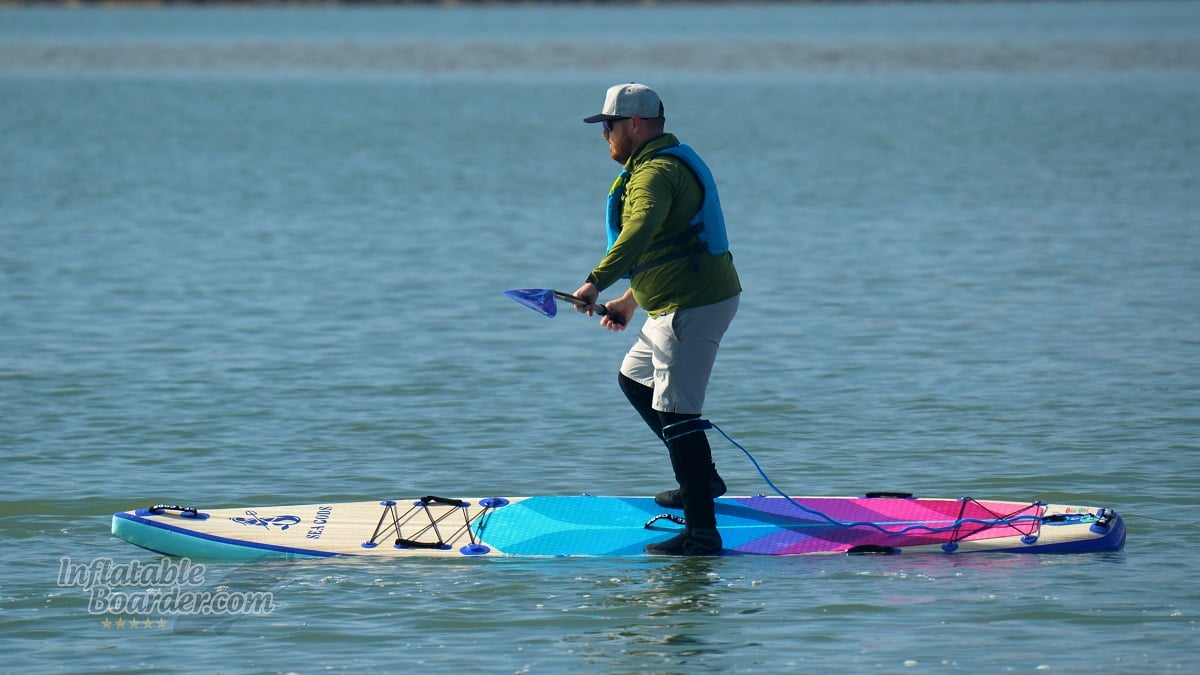 Sea Gods Carta Marina CX iSUP Review - stability