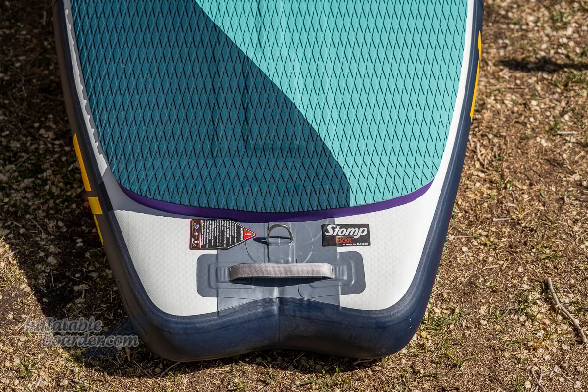 Hala Atcha 96 Whitewater SUP Review - tail