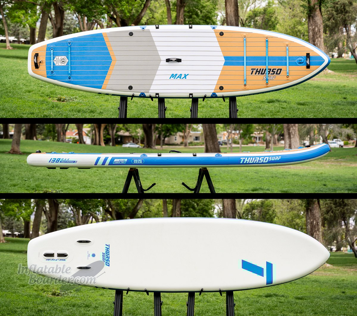 Thurso Max Multi-Purpose iSUP Review - size and shape