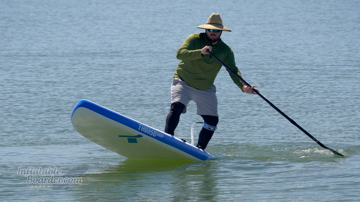 Thurso Max Multi-Purpose iSUP Review - pivot turn