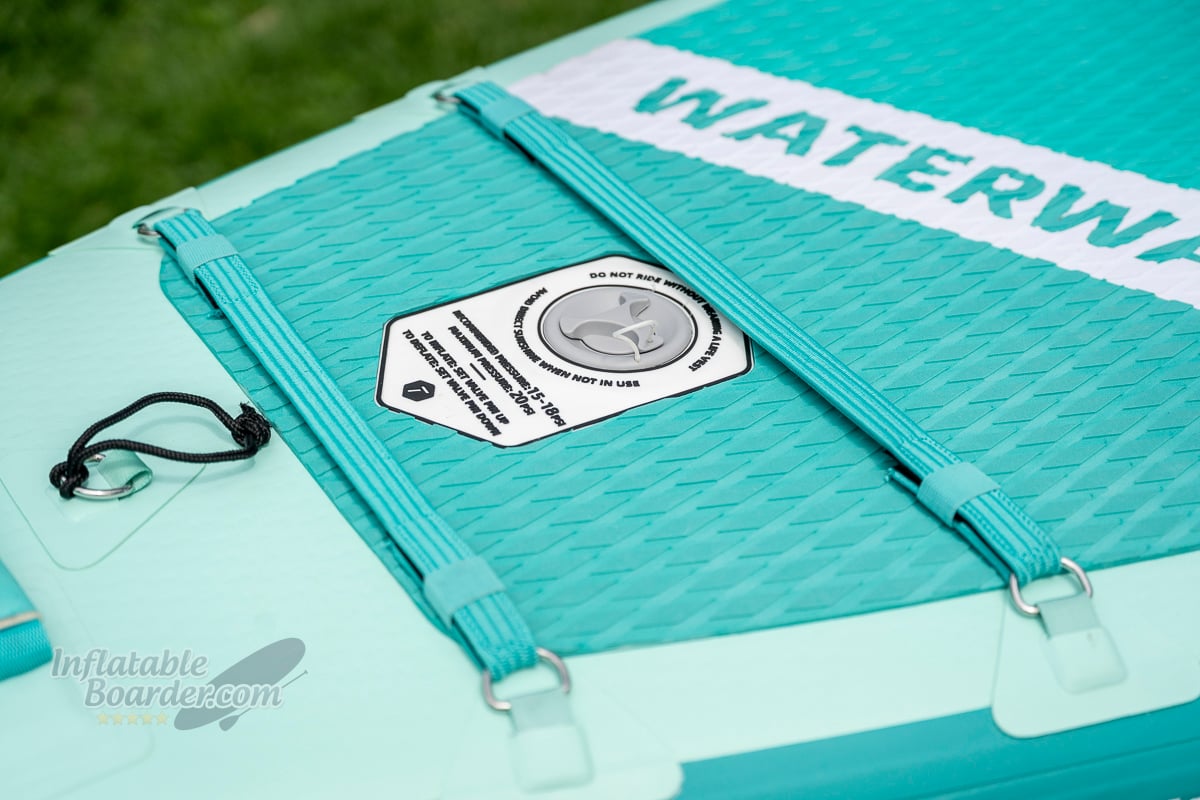 Thurso Waterwalker 126 iSUP Review - rear cargo