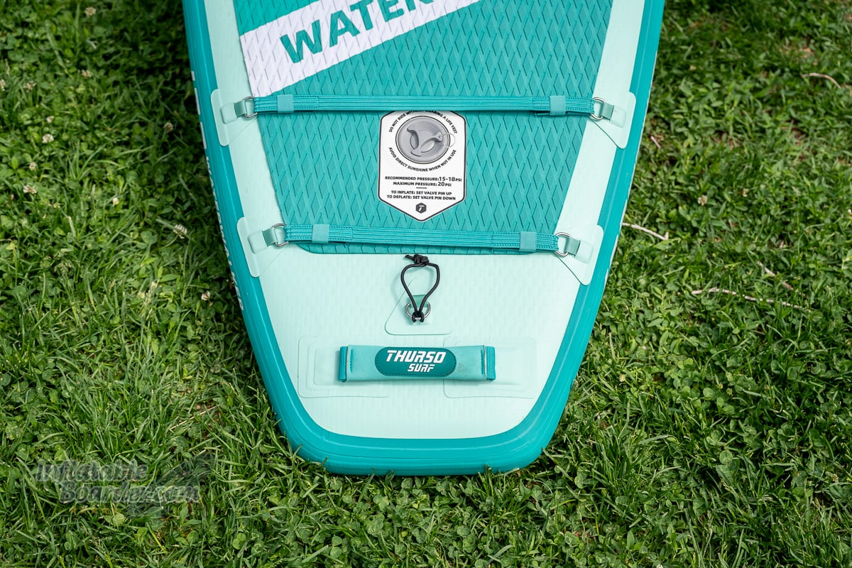Thurso Waterwalker 126 iSUP Review - tail