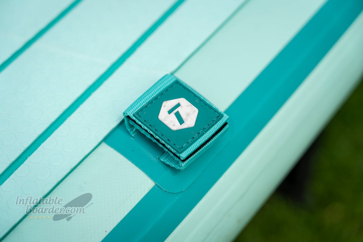 Thurso Waterwalker 126 iSUP Review - velcro tab