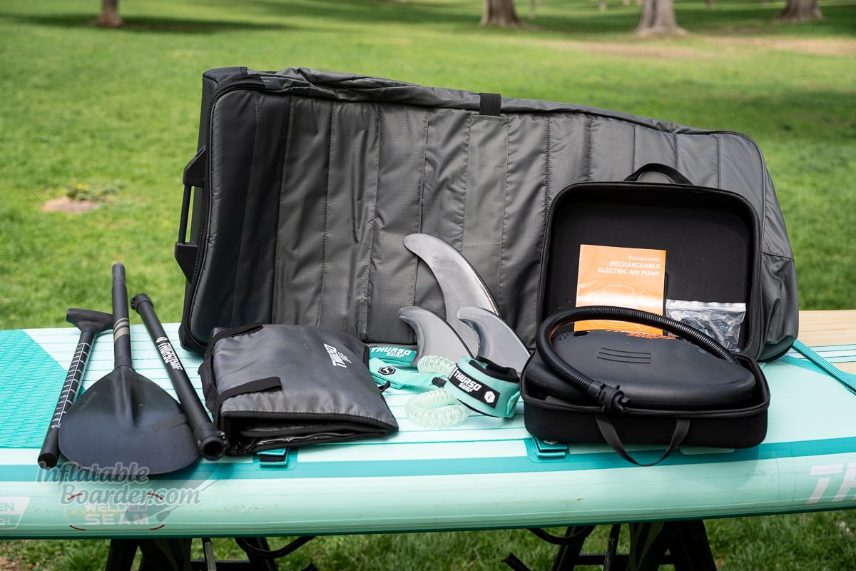 Thurso Waterwalker 126 iSUP Review - kit